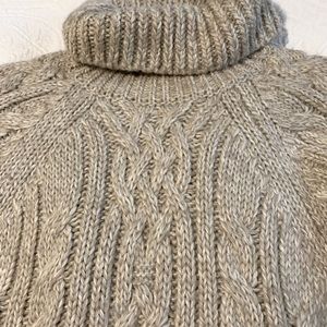 Ralph Lauren Cable Knit Turtleneck Small